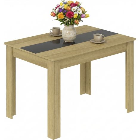 Mesa de comedor Mesa de cocina 115x80 Disalo 75x115x80 - VCM