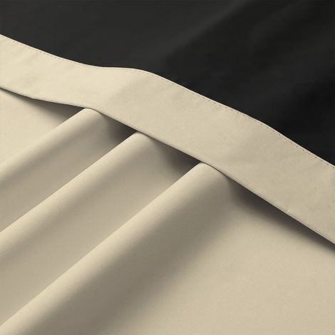 Rideaux occultants pour chambre à coucher, tissu isolant thermique, adaptés à une chambre à coucher, lot de 2, 132 x 213 cm