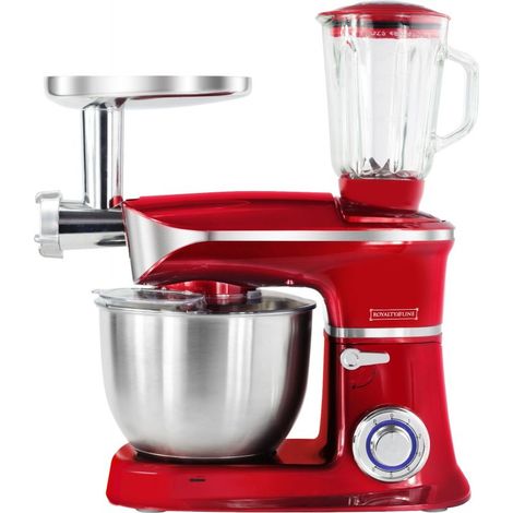 Robot multifonction 1900W Rouge Royaltyline RLPKM19007BG-RED