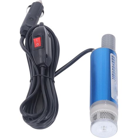 Pompe de transfert d'eau d'huile, filtre en acier inoxydable de pompe à huile électrique d'interface de filetage de moteur à courant continu de levage de 2 mètres pour les machines (1/5)