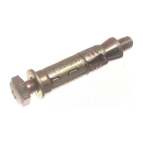 Lot de 12 boulons d'ancrage de type RAWL YZP M10 x 70 mm de longueur (1/2)