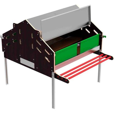 Eco Colectavi Central Nistkasten, für 120 Hennen, 124x179x133 cm