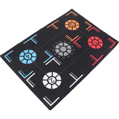 Basketball Training Mat for Kids Beginners Rubber Non-Slip Training Equipment for Basketball Indoor Training Control Ball (1/5)
