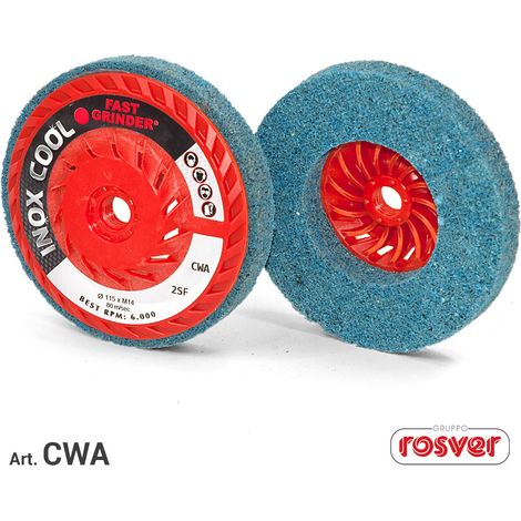 Dischi per finitura attacco M14 - Rosver - CWA 115xM14 Gr.6SM Blu - Conf.5pz (1/3)