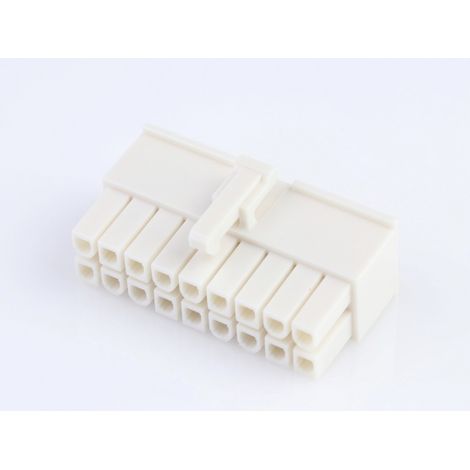 Molex Buchsengehäuse-Kabel Polzahl Gesamt 18 Rastermaß: 4.2 mm 39012185 1 St. Bag