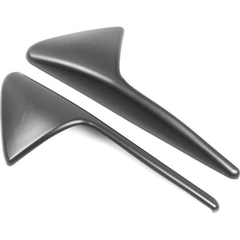 Suitable for 2017-2021 Tesla Model 3Y fender trim cover with side camera protection - LKT033, 2017-2020 matte black (with label). (1/4)