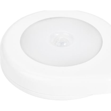 Magnetisches Wandnachtlicht mit 6 LEDs und Bewegungsmelder in Form eines Wassertropfens, batteriebetrieben, zum Anbringen an einem Schrank. (1/5)