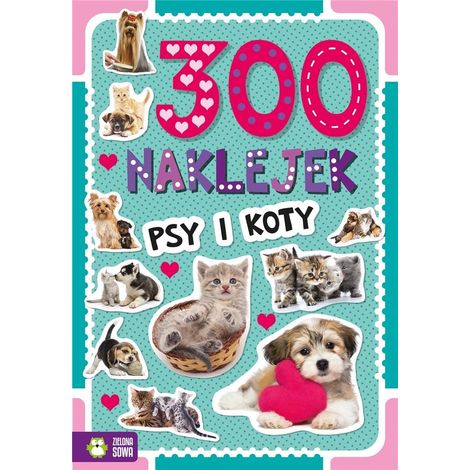 300 adesivi. Cani e gatti