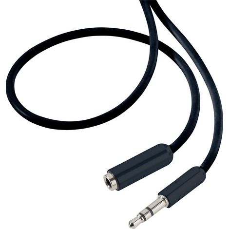 SpeaKa Professional SP-7870468 Klinke Audio Verlängerungskabel [1x Klinkenstecker 3.5 mm - 1x Klinke