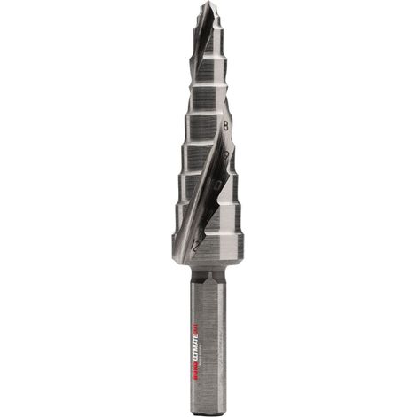 RUKO ULTIMATECUT Broca escalonada HSS con punta FLOWSTEP® Gr.0/9 - 101650-9 (1/3)
