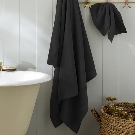 Drap de bain "Softy" 100 x 150 cm / 100 % coton Zero Twist – 600 g/m² (1/3)