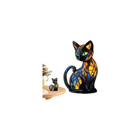 Katzenlampe, LED-Katzen-Nachtlicht mit USB-Anschluss, Katzen-Nachtlicht für die Schlafzimmerdekoration, Geschenk für Katzenliebhaber (1/5)