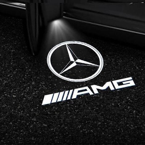 Mercedes-Benz Classe C spéciale W204 C180 C200 C260 C300 éclairage de bienvenue modifié éclairage de porte à LEDStyle 2
