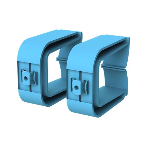 SPEE Combi-Guide de Filerie pr câblage Vertical (Pack 2pcs) 1SZE980150B0050 ABB QAW0050P2 (1/3)