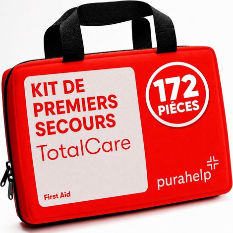 Trousse de Secours Complete - 172 pièces pour maison, bureau, voyage (1/5)