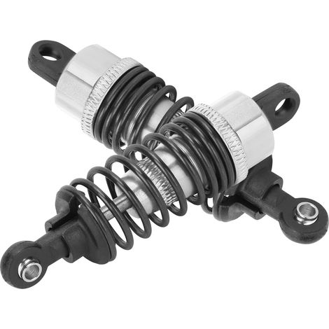 Amortisseur réglable en aluminium 70mm pour Traxxas Slash 2WD - Suspension RC argentée (1/5)