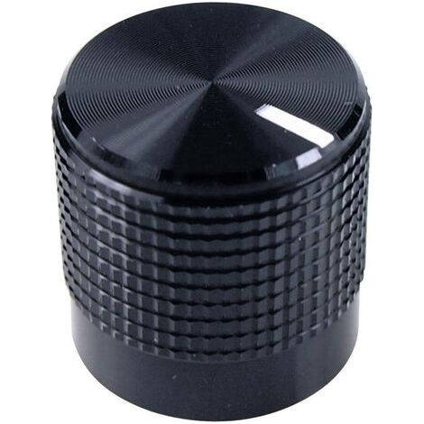 Tête de bouton rotatif Cliff FC7223 noir (Ø x H) 15 mm x 15 mm 1 pc(s) (1/4)