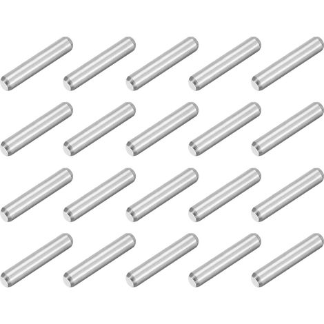 80pcs M2x10mm Goupille Cylindrique Étagère, Goujons Cylindriques Acier Inoxydable 304, Support Cheville d'Étagère Fixation pour Fabrication Industrie Mécanique Installation Meuble (1/5)