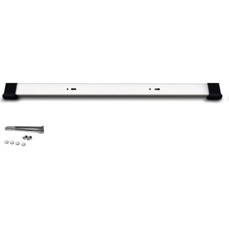 Baulich – Stabilisateur en aluminium pour échelle 1200 mm – Profil 60x20 mm – Semelles antidérapantes pour sécurité accrue – Système de montage moderne