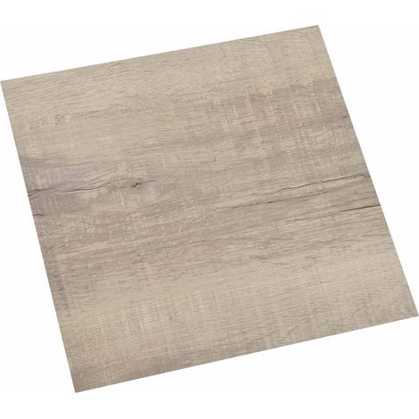 Tableros de Suelo 55 pcs Taupé 5,11 m² PVC vidaXL
