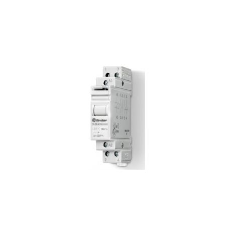 Télérupteur modulaire 2NO 16A 24V AC 266848 FINDER 202280240000