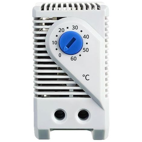 Régulateur de température, interrupteur thermostatique, thermostat mécanique, 0-60°C, pour le contrôle de la température (1/5)