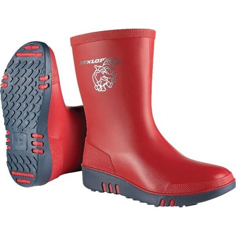 Taglia stivali mini rossi DUNLOP K13151030 30