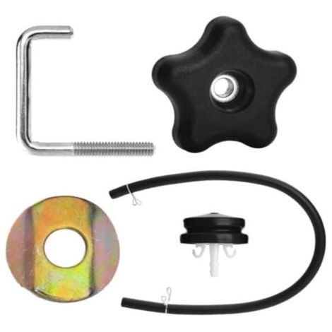 Kit de Poignée de Serrage pour Souffleuse à Neige - Joints et Boutons de Remplacement 114-3779 & 107-3844 - Compatible avec Power Clear 21" (1/4)