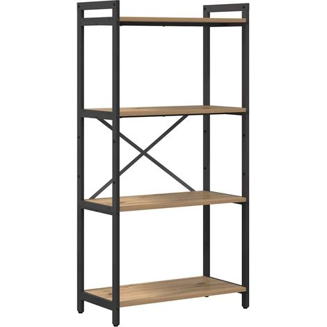 Étagère Chêne artisanal 60 x 30 x 120 cm Bois d'ingénierie (1/5)