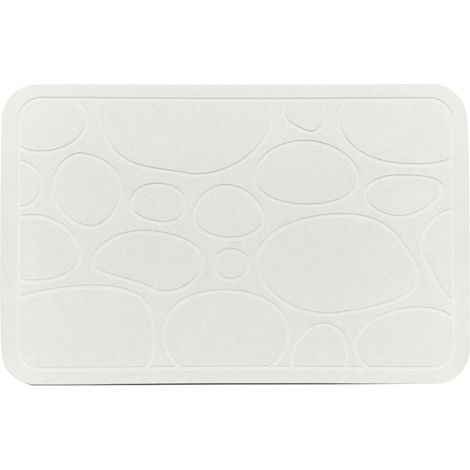 Tappeto da bagno rigido Mister Dry in farina fossile super assorbente asciugatura rapida traspirante anti acari uso interno 45x35 cm Mister Dry