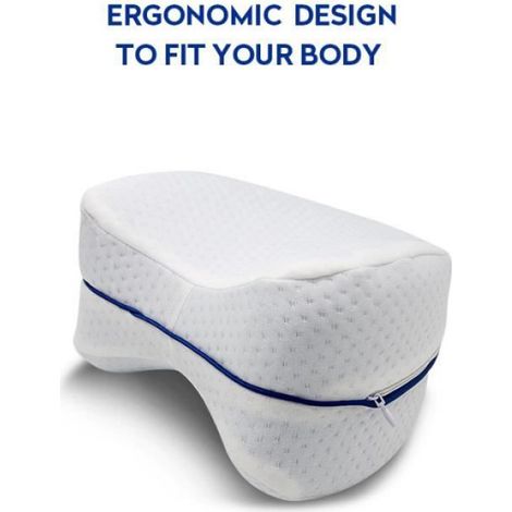 Oreiller Pour Jambes - Mousse À Mémoire De Forme Ventilée - Pour Dormeurs Latéraux - 1 Pièce (1/3)