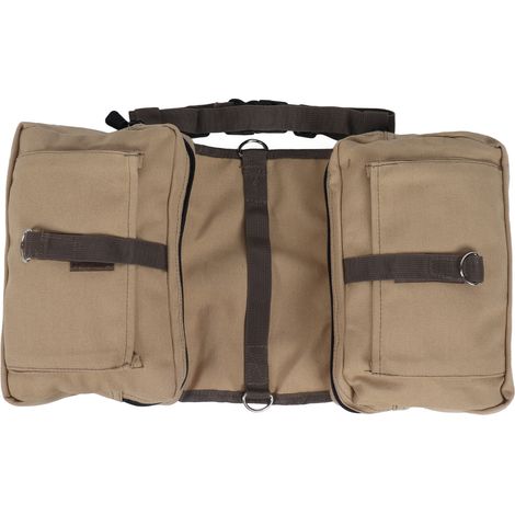 Harnais-sac à dos pour chien, léger et doté de poches, idéal pour le camping, la randonnée et les voyages en plein air. (1/5)