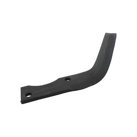 Cuchillo de fresa recto para motocultor adaptable en Eurosystems - Modelos Goldoni E310 - L: 176mm, diámetro de taladro ø 10,5mm, distancia entre agujeros