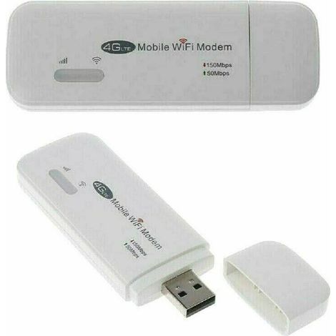 TrAdE Shop Traesio - Hotspot Modem 4g Lte Router Wifi Usb Banda Larga Portatile 802.11 Micro Sd Uf725 - (1/2)