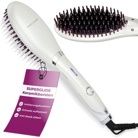 Lisseur cheveux - Lisseur vapeur Professionnel - Fer a lisser - Appareils et outils de coiffure - Plaque cheveux - les lisseurs -Lisseur avec Superglide fonction ionique, LED, lampe de contrôle (1/5)