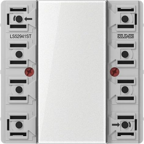 Jung KNX Tastsensor-Modul Universal, 4fach, F50, Secure, Serie LS LS 5294 1ST