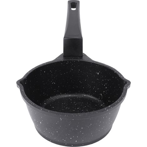 Kleine Maifan Steinpfanne zum Erhitzen von Öl mit Antihaftbeschichtung, leicht zu reinigen, Butterwärmer für den Hausgebrauch, Modell 1 (1/5)