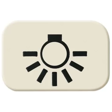 Busch-Jaeger 2525 LI Tastersymbol Licht (1/2)