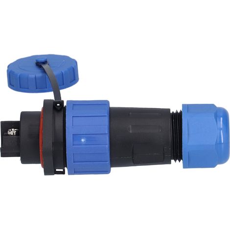 IP68 Wasserdichter Stecker/Buchse Flansch-Stoßanschluss Luftfahrt-Stromanschluss 250V 612mm LP20 (2-polig) (1/5)