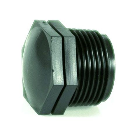 Irrigazione - Nipplo Filettato In Polipropilene Pn10  1/2' Cf. 100 Pz