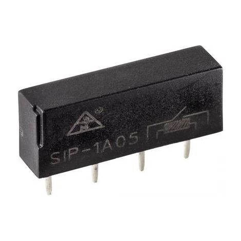 TRU COMPONENTS SIP1A05 Relais Reed 1 NO (T) 5 V/DC 0.5 A 10 W SIP-4 (1/3)