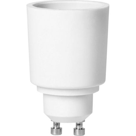 Adaptateur pour Douille Ampoule GU10 vers E27 Ampoule Led GU10 vers Ampoule douille ampoule e27 Led Adaptateur Culot GU10/E27 Adaptateur Douille Pour Lampe Convertisseur Douille Ampoule (1/4)