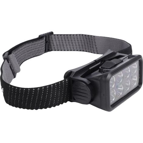 Lampe Frontale LED Rechargeable pour le Camping, 1200 MAh, étanche, avec Capteur de Mouvement, Bandeau Réglable et Faisceau Large (1/4)