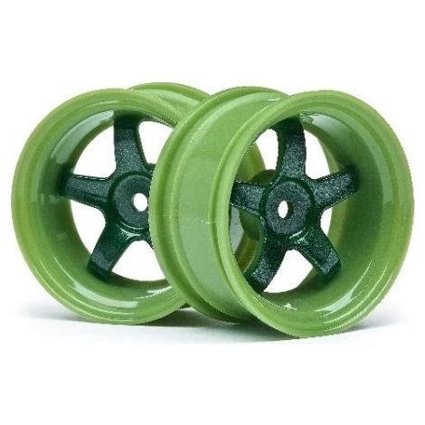 WORK MEISTER S1 WHEEL GREEN 26mm (6mm OS/2pcs)