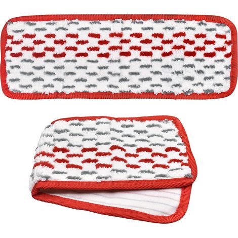 Compatible avec les têtes de balai en microfibre O-cedar et autres, têtes de balai à double usage (humide et sec) avec système auto-agrippant. (1/5)