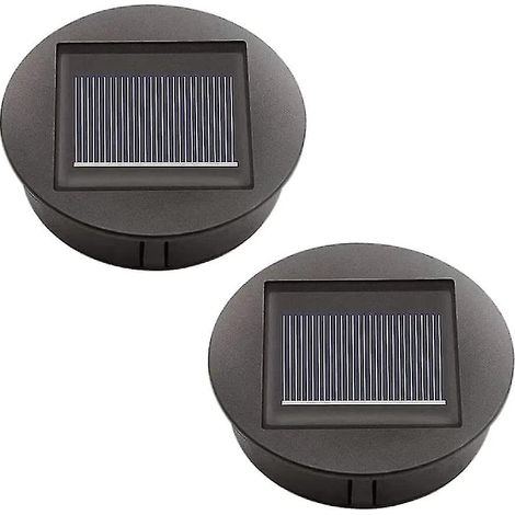 Couvercle de rechange pour lanterne solaire avec ampoule LED, panneau solaire, abat-jour, pièces de rechange pour lanterne suspendue d'extérieur (1/5)