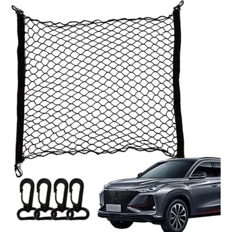 Filet de rangement pour coffre de SUV Sac de rangement vertical universel avec crochets pour dossier de siège auto - Organisateurs de dossier pour SUV, camping-car, berline, voiture de sport, voiture (1/5)