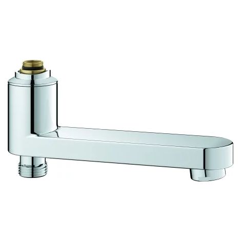 GROHE caño giratorio 13450, con inversor integrado entre ducha y bañera mediante giro del caño, para la conversión de griferías de ducha a griferías de bañera, cromo, 13450000