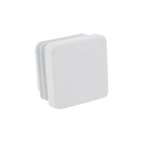 Tappo interno quadrato bianco - 40 mm - 15 unità (1/5)