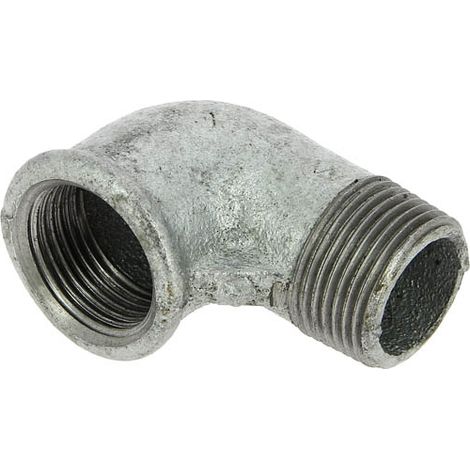 Coude 90° fonte galva Mâle Femelle 1"